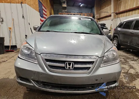 2006 Honda Odyssey Exl z USA, uszkodzony, nr VIN 5FNRL38736B023946